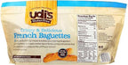 Udi's Gluten Free French Baguettes, Frozen Bread, 8.4 oz. (2 Count)