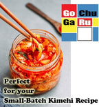 Korean Style Chili Flakes, Coarse Ground for Kimchi, Salads, Pickling, Marinate, Army Soup, Sweet Smoky Flavor - Red Pepper Flakes, Hot Spicy Seasoning 80g (2.8oz)