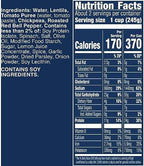 Progresso Mediterranean-Style Lentil Protein Soup, Vegetarian, 19 oz