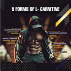 Infinite Labs L Carnitine 1000mg MTX - Amino Acid Blend of Carnitine Fumarate, L-Carnitine L-Tartrate, Acetyl L-Carnitine, L-Carnitine HCL, L-Carnitine Base 120 Veggie Capsules.