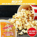 10.6 Oz Popcorn Portion Packs - Package of 6ct