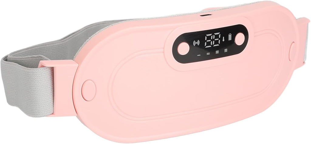 ZJchao Portable Menstrual Heating Pad, Heating Pads Automatic Shut Off Belly Wrap Adjustable Belt Menstrual Cramps Relief Pad