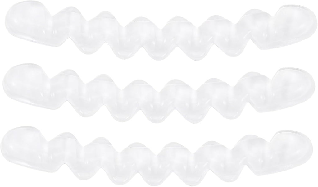 Beaupretty 9pairs - Silicone Half Cushions for High Heels and Sandals Comfortable Gel Insoles for Foot and Shock Absorption Transparent Design