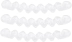Beaupretty 9pairs - Silicone Half Cushions for High Heels and Sandals Comfortable Gel Insoles for Foot and Shock Absorption Transparent Design