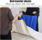 CEEBUS Multipurpose Positioning Bed Pad, Patient Transfer Sheet with Handles, Reusable Incontinence Pads, for Hospital and Home, Elderly Lifting, Turning, Sitting Up, Washable