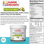 Angel Specialty Products Flavor Delights Flavored Powder Bakery Mix Pistachio