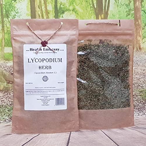 Health Embassy Lycopodium Herb | Lycopodium Clavatum | Herbal Tea (50g)