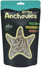 Premium Extra Salty Dried Anchovies – Savory Asian Seafood Snack, High Protein, Rich in Calcium & Omega-3, Keto & Paleo Friendly, Gluten-Free, No MSG – 4oz (110g)