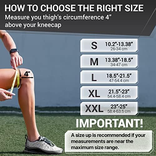DR. BRACE ELITE Knee Brace with Side Stabilizers & Patella Gel Pads for Maximum Knee Pain Support and fast recovery for men and women-Please Check How To Size Video (Pluto, Medium)
