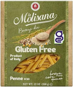La Molisana - Imported Italian Gluten Free Penne Rigate, (4)- 12 oz. Pkgs