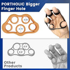 4 Pack Hand Exerciser Grip Strengthener, Finger Stretcher Hand Grip Resistance Bands Hand Strengthener Hand Strengthening Forearm Exerciser for Arthritis
