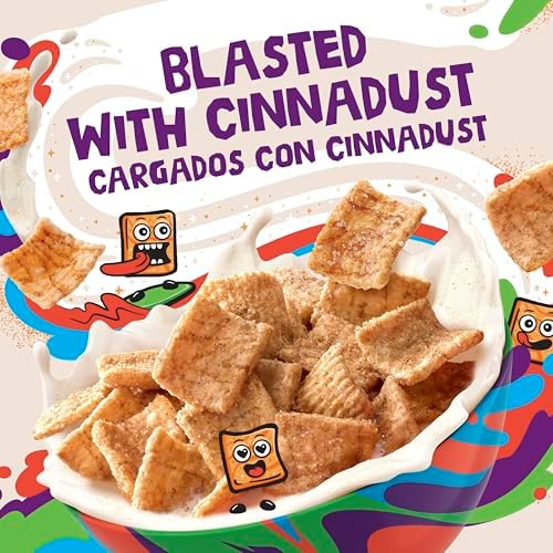 Cinnamon Toast Crunch Breakfast Cereal, Crispy Cinnamon Cereal, 12 oz