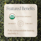 Rishi Tea Sencha Green Tea - Organic Sachet Bags, Caffeinated Japanese Green Tea, Enjoy Hot or Iced - 30 Count