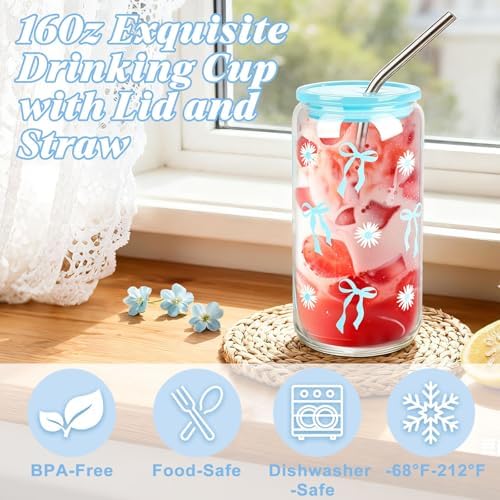 Exquisite Birthday Gifts for Girls Teens - Best Birthday Presents for Her - Unique Gift Baskets for Women - Easter Gifts for Best Friends Girlfriend Daughter Mom Sister Coworker - Blue