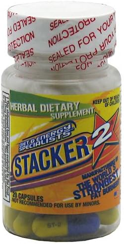NVE Pharmaceuticals Stacker 2 Herbal Dietary Supplement