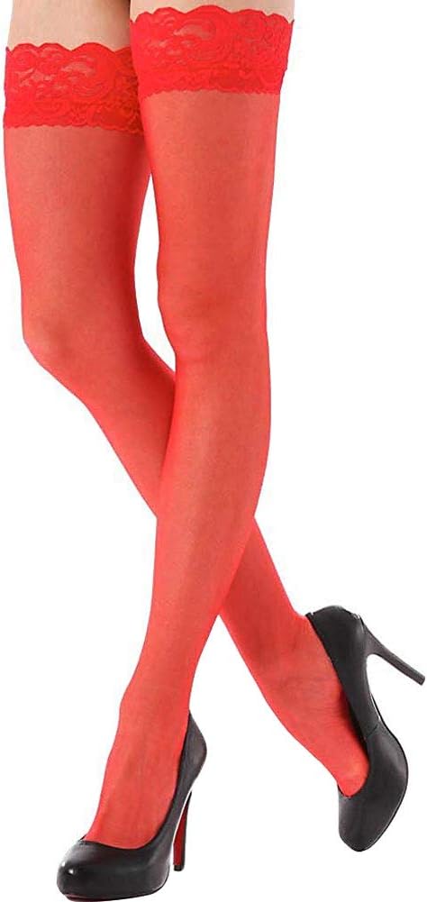 Thigh-High Stockings Lace-Top