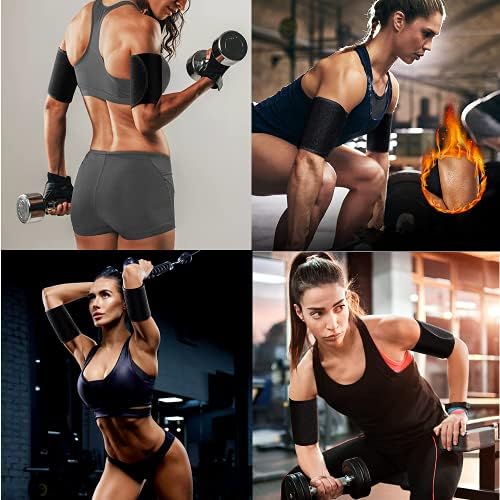 Arm Trimmers, Women Arm Bands Workout Arm Fat Reducer Bands Sweat Arm Shape