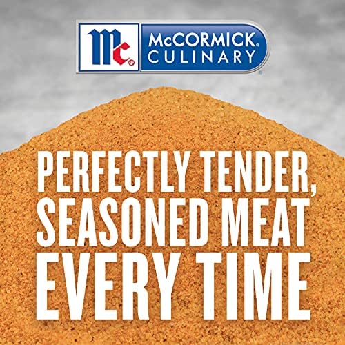 McCormick Culinary Seasoned Meat Tenderizer, 32 oz - One 32 Ounce Container of Meat Tenderizer Seasoning, Blended for Chefs to Create Flavorful Meat Dishes