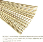 Bamboo Massager Body Massage Stick Tool Fitness Pat Hammer Natural Muscle Relief Relaxation