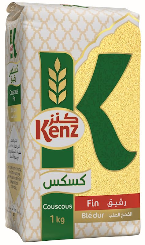 Couscous Kenz Fine - 1kg, Premium Moroccan Couscous, Pantry Staple