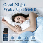 ASAKUKI Essential Oils, Essential Oil for Diffusers for Home, Well-Being Kit- Calm Mind, Sweet Dreams, Happy, Relax, Air Freshening, Immunity for Aromatherapy, Humidifiers, Massage, 6x10ml