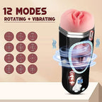 JITEM Fully Automatic Men's Fitness Equipment, Intelligent Heating, Digital Display, Pronunciation(Color:Black)