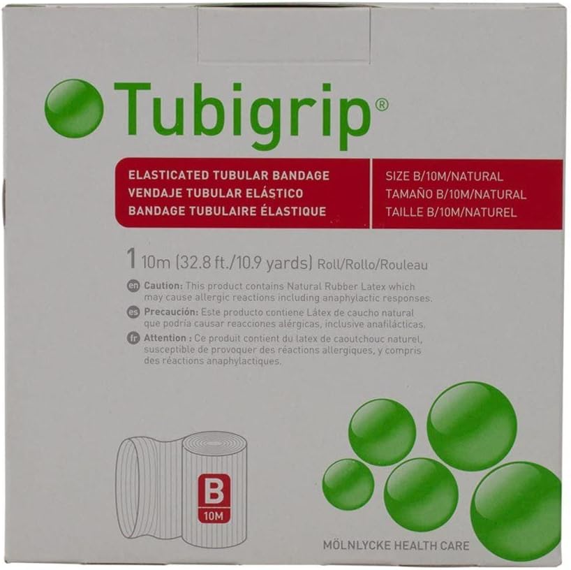 Tubigrip, Natural, Size B, 2.5 inch diameter by Tubigrip