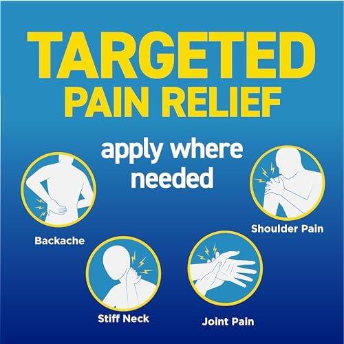 Globe -15 Pack - Maximum Strength OTC Pain Relief 4% Lidocaine Patch, 3.9” x 5.5”, Temporary Relief of Pain, Back, Neck, Shoulders, Knees, Elbows, Minor Skin Irritations 15-Count Box