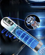 2-in-1 Electric Vacuum Pump for Male Enhancement with 6 Training Modes and 5 Suction Modes QC49080