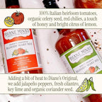 Diane Mina - Diane’s Bloody Mary Sister Pack (2-Pack) | Original & Dirty Mixes | Crafted with Authentic Ingredients | Naturally Low in Sodium, No Sugar Added, Ready to Drink (32 fl oz each)