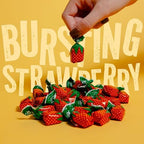 Strawberry Hard Candy Individually Wrapped by Cambie, 2 lbs of Strawberry Candy with a Deliciously Sweet Hard Exterior with a Soft, Fruit-Filled Center