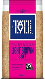 Tate And Lyle Light Soft Brown Cane Sugar, 500 Gm