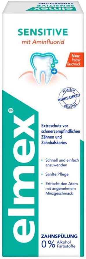 Elmex Sensitive Mouthwash for Sensitive Teeth 100ml (Pack of 1)