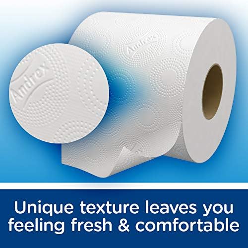 Andrex Classic Clean Toilet Roll Tissue Paper - 4 Rolls