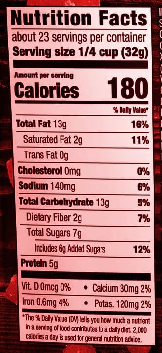 Honey Nut Trail Mix: Honey Roasted Peanuts, Almonds & Cashews with Sesame Sticks, Butter Toffee Peanuts - Great Snack Protein Food, Candied Glazed Crunchy Treat, 26oz Value Bag