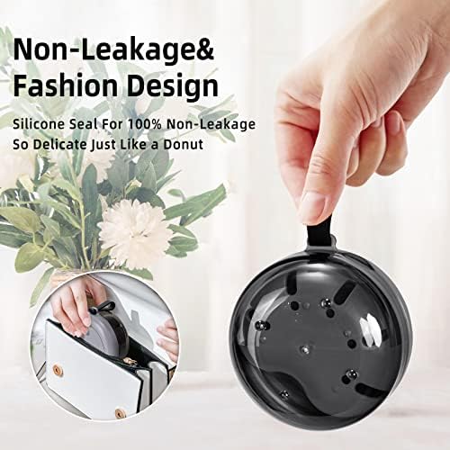 Leak Proof Denture Cup Kit Portable Retainer Case Perfect for Travel, Denture Case Container Cleaning Care for Dentures Aligner Mouth Guard with Denture Brush,Strainer, Removal Tool and Mirror