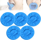 Dental Dam Cheek Retractor, Disposable Mouth Opener Lip Protector for Teeth Repair & Whitening, Orthodontics, 5 Pcs (Blue)