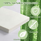 Ultra Absorbent Kitchen Paper Towels,Natural Wood Pulp Strong Absorbent Sheets for Fruits,Vegetables,Seafood,Raw Meat,Quickly Soak Up Moisture and Juices Keep Cleaner and Drier