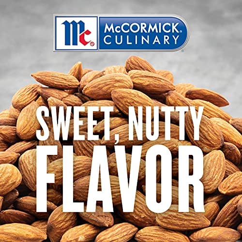 McCormick Culinary Imitation Almond Extract, 16 fl oz - One 16 Fluid Ounce Bottle of Clear Almond Extract for Baking, Best in Baked Goods, Desserts, Beverages and More