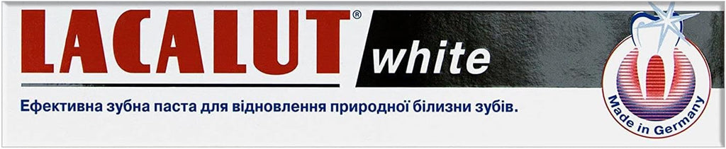 Lacalut White 75ml/2.5oz Madical Grade Toothpaste (2 Value Pack)
