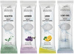 Oshibori Moist Terry Cotton Refreshment Towels (100 Pack,8x8 Inches)-White Scented Pre-moistened Essential Oil Infused Towel to Use Hot or Cold – Unscented, Lavender, Lemon & Eucalyptus Scents