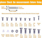 Eyeglasses Repair Kit, HKIDEE Sunglasses Repair Kit with 1000PCS Eyeglass Screws and 6 Pcs Screwdrivers Tweezer for Glasses, Sunglass, Watch Clock Spectacle Repair
