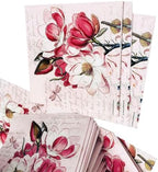 20-ct 6.5 Floral Napkins for Decoupage Pretty Pink Flower Mother's Day Spring Paper Decorative Lunch Dinner Magdalena Napkins for Valentine V Day Arts Crafts 3-ply Soft Beautiful