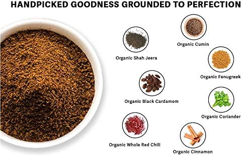 Organic Garam Masala | 2.82 oz (80g) | USDA Organic Approved | Vegan | Non-GMO, All Natural Blend - 100% Raw from India, by SHOPOSR