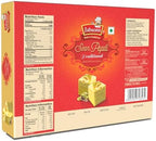 Jabsons - Traditional Soan Papdi, Flaky Indian Sweet, 17.6 oz (500 G)