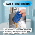 Tub Tile Scrubber Cleaning Sponge, Scrubbing Sponge DIY Cleaning Sponge for Cleaning Shower Bathroom Vessel Sinks Kitchen Toilet Wall Floor 3 Pcs (Replaceable Sponge, Without Handle)
