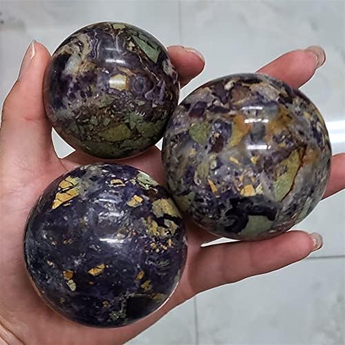 Meditation Home Natural Sugilite Crystal Ball Healing Home Decoration (Size : 5-5.5cm)