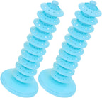 jojofuny Reusable Multi-layer Lollipop Display Stand, 10-tier Blue Pp Candy Holder with Adjustable Holes, Party Decoration Base for Dessert Table, 2pcs