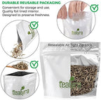 Tealyra - Premium White Silver Needle Tea - Bai Hao Yinzhen - Grown in Fujian China - Superior Chinese Silver Tip White Tea - Loose Leaf Tea - Caffeine Level Low - 220g (8-ounce)