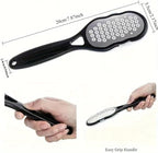 1 Pack Foot Files Callus Remover Stainless Steel Foot Rasp and Dual Sided Feet File Professional Scrubber Pedicure Tools Premium for Feet Care Remove Hard Skin